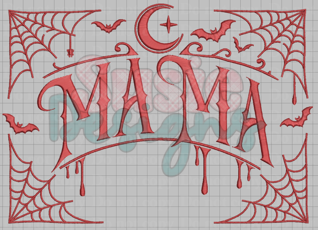 Spooky Drip Mama Digital