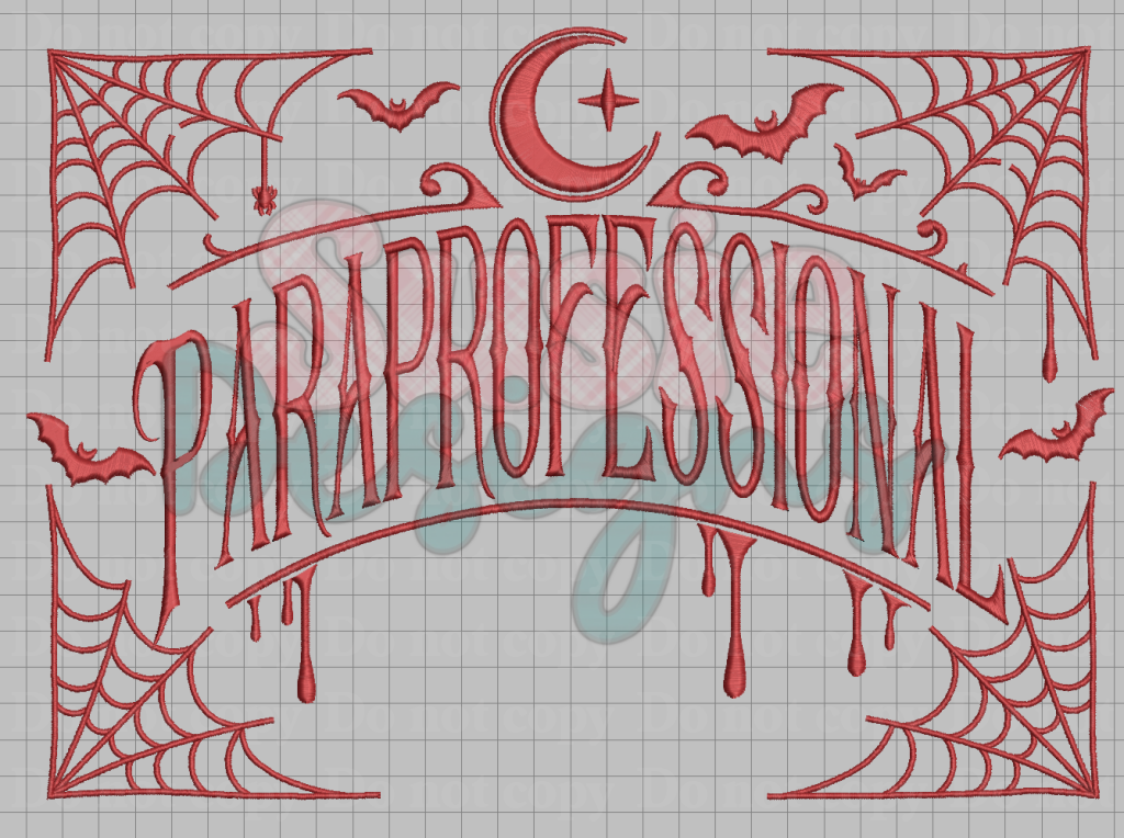 Spooky Drip Paraprofessional Digital