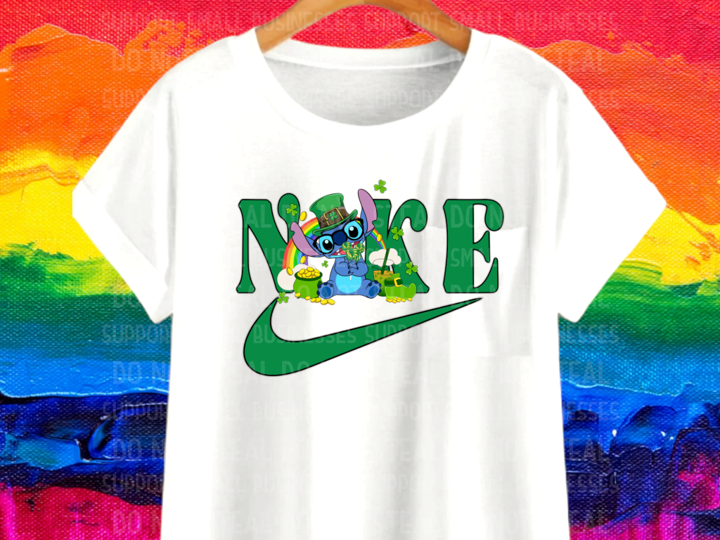 St Patty Stitch Swoosh Shirts