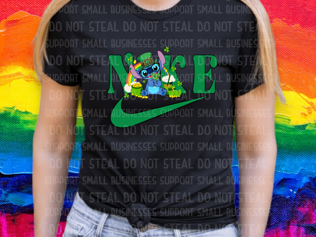 St Patty Stitch Swoosh Shirts