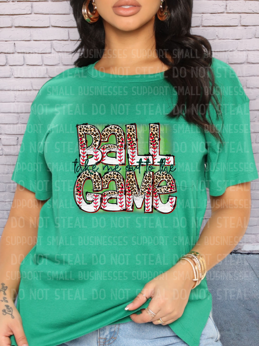 Take Me Out To The Ball Game Baseball Shirts