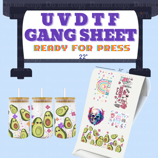Upload Your Own Uv Dtf Gang Sheet
