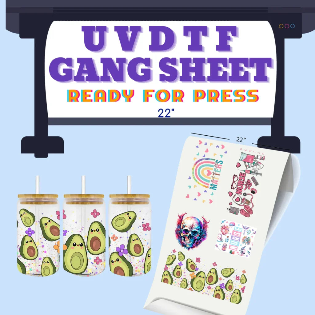 Upload Your Own Uv Dtf Gang Sheet