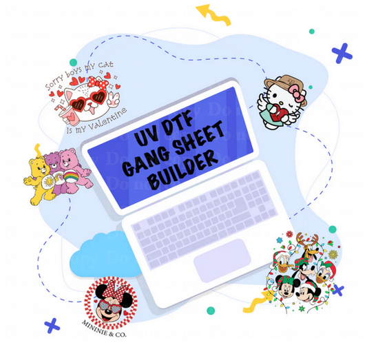 Uv Dtf Build A Gang Sheet