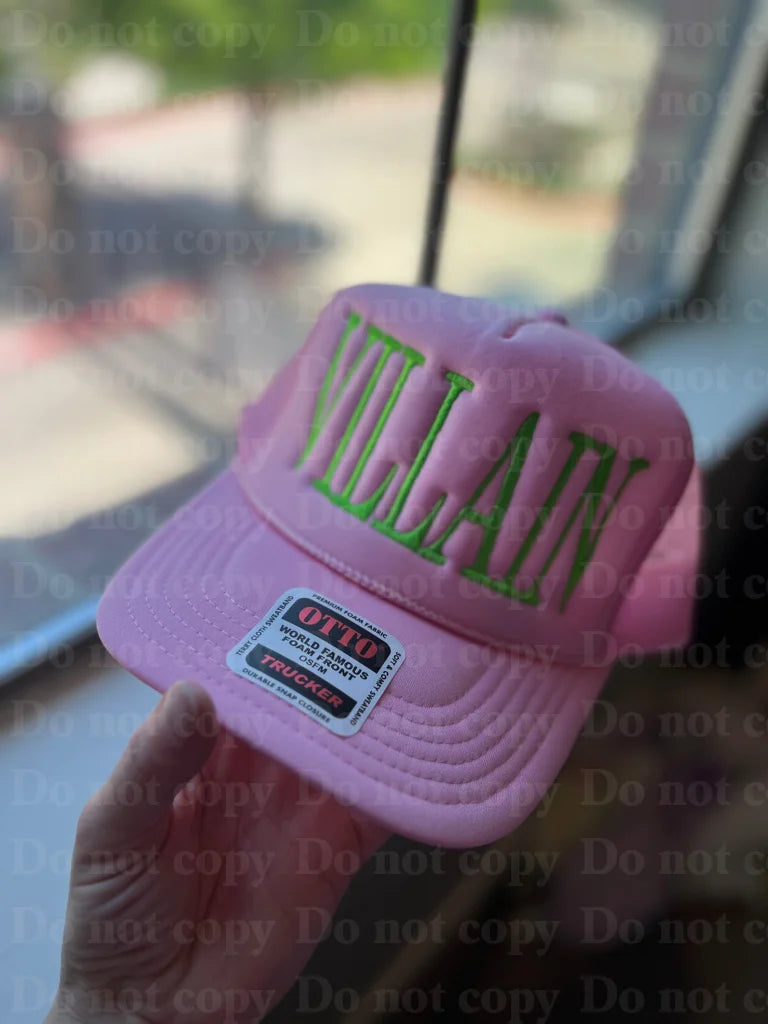 VILLIAN TALL FONT FOAM TRUCKER HAT